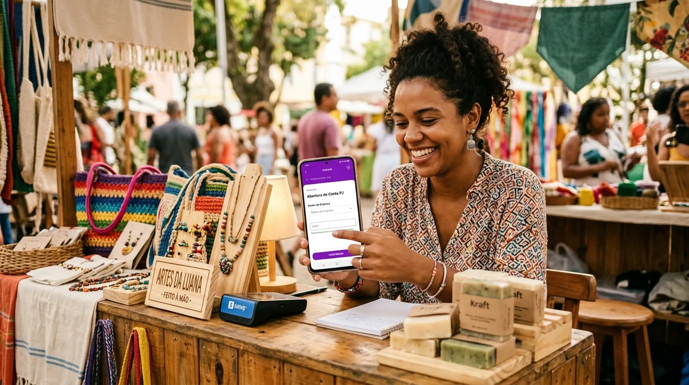 abrir conta mei celular