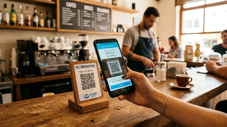 Como transformar link de pagamento em QR Code para receber vendas.