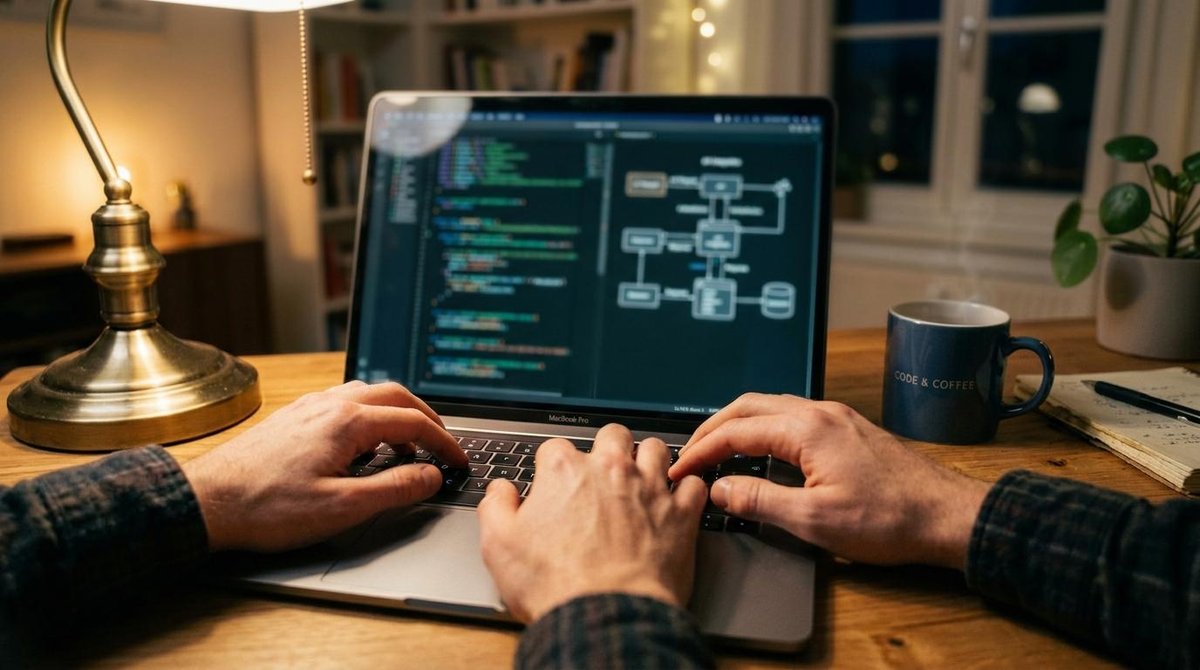 Pessoa pesquisando agências integradoras para e-commerce, avaliando serviços de integração de pagamentos.